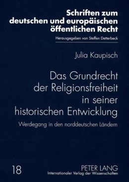 Abbildung von Kaupisch | Das Grundrecht der Religionsfreiheit in seiner historischen Entwicklung | 1. Auflage | 2008 | 18 | beck-shop.de