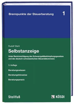 Abbildung von Stahl | Selbstanzeige | 3. Auflage | 2011 | Band 1 | beck-shop.de