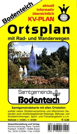 Abbildung von Bodenteich 1 : 12 500 / 1 : 25 000 | 1. Auflage | 1996 | beck-shop.de