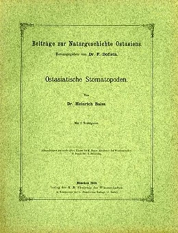 Abbildung von Ostasiatische Stomatopoden | 1. Auflage | 1910 | beck-shop.de