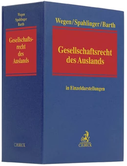 Abbildung von Wegen / Spahlinger | Gesellschaftsrecht des Auslands | 9. Auflage | 2024 | beck-shop.de