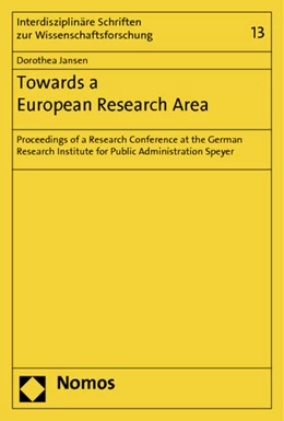 Abbildung von Jansen | Towards a European Research Area | 1. Auflage | 2011 | 13 | beck-shop.de