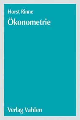 Abbildung von Rinne | Ökonometrie | 1. Auflage | 2004 | beck-shop.de