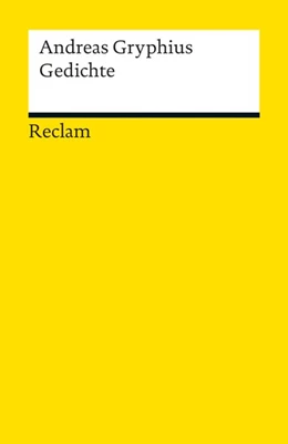 Abbildung von Gryphius / Borgstedt | Gedichte | 1. Auflage | 2012 | beck-shop.de