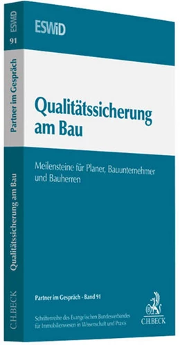 Abbildung von Qualitätssicherung am Bau | 1. Auflage | 2012 | Band 91 | beck-shop.de