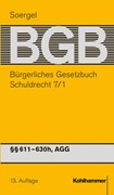 Cover Bürgerliches Gesetzbuch mit Einführungsgesetz und Nebengesetzen: BGB, Band 9/1a: Schuldrecht 7/1 §§ 611-619a