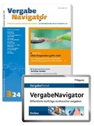Cover VergabeNavigator Online