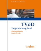 Cover TVöD Entgeltordnung Bund - mit Aktualisierungsservice