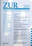 Cover Zeitschrift für Umweltrecht - ZUR