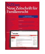 Cover NZFam • Neue Zeitschrift für Familienrecht
