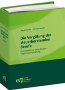 Cover Die Vergütung der steuerberatenden Berufe • ohne Aktualisierungsservice