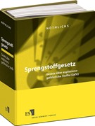Cover Sprengstoffgesetz • ohne Aktualisierungsservice