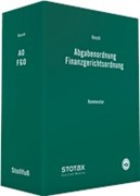 Cover Abgabenordnung Finanzgerichtsordnung • ohne Aktualisierungsservice