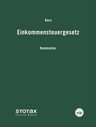 Cover Einkommensteuergesetz • ohne Aktualisierungsservice