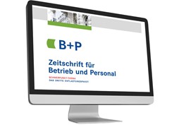 Cover Zeitschriften-Modul B+P