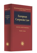 Cover European Corporate Law