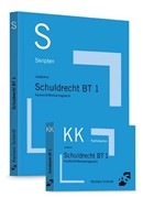 Cover Skript Schuldrecht BT 1 + Karteikarten Schuldrecht BT 1 • Set
