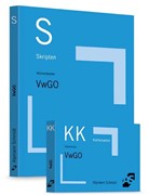 Cover Skript VwGO + Karteikarten VwGO • Set