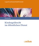 Cover Kindergeldrecht im öffentlichen Dienst - ohne Aktualisierungsservice