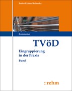 Cover TVöD Entgeltordnung Bund - ohne Aktualisierungsservice