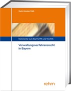 Cover Verwaltungsverfahrensrecht in Bayern - ohne Aktualisierungsservice