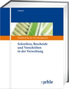 Cover Schreiben, Bescheide und Vorschriften in der Verwaltung - ohne Aktualisierungsservice