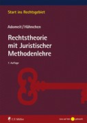 Cover Rechtstheorie mit Juristischer Methodenlehre