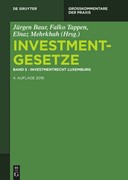 Cover Investmentgesetze, Band 5: Investmentgesetze / Investmentrecht Luxemburg