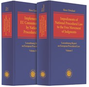 Cover Luxembourg Report on European Procedural Law