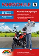 Cover Führerschein Fragebogen Klasse A, A1, A2 - Motorrad Theorieprüfung original amtlicher Fragenkatalog auf 70 Bögen