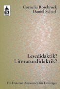 Cover Lesedidaktik? Literaturdidaktik?
