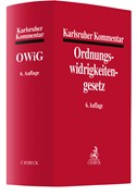 Cover Karlsruher Kommentar zum Gesetz über Ordnungswidrigkeiten: OWiG