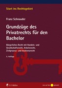 Cover Grundzüge des Privatrechts für den Bachelor