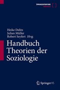 Cover Handbuch Theorien der Soziologie