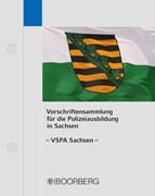 Cover Vorschriftensammlung für die Polizeiausbildung in Sachsen (VSPA Sachsen)