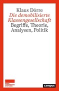 Cover Die demobilisierte Klassengesellschaft