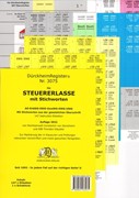 Cover Steuererlasse mit Stichworten - DürckheimRegister® (Nr. 3075)