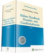 Cover Kölner Handbuch Handels- und Gesellschaftsrecht