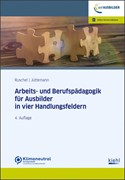 Cover Arbeits-und Berufspädagogik für Ausbilder in vier Handlungsfeldern