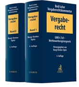 Cover Beck'scher Vergaberechtskommentar