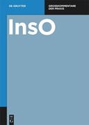 Cover Insolvenzordnung: InsO, Band 3/1: §§ 56-84