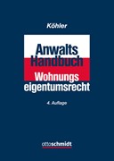 Cover Anwalts-Handbuch Wohnungseigentumsrecht