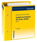 Cover Gebührenordnung für Ärzte (GOÄ)