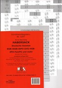 Cover HABERSACK 2022 Deutsche Gesetze und §§ - Dürckheim-Register (Nr. 3297)