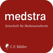 Cover medstra Zeitschrift für Medizinstrafrecht Online