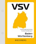 Cover Vorschriftensammlung für die Verwaltung in Baden-Württemberg – VSV
