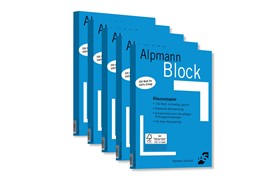 Cover Alpmann-Klausurenblöcke 5er Verkaufseinheit