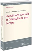 Cover Investitionskontrolle in Deutschland und Europa