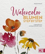 Cover Watercolor Blumen Step by Step