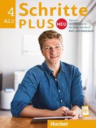 Cover Schritte plus Neu 4 A2.2 Kursbuch und Arbeitsbuch mit Audios online